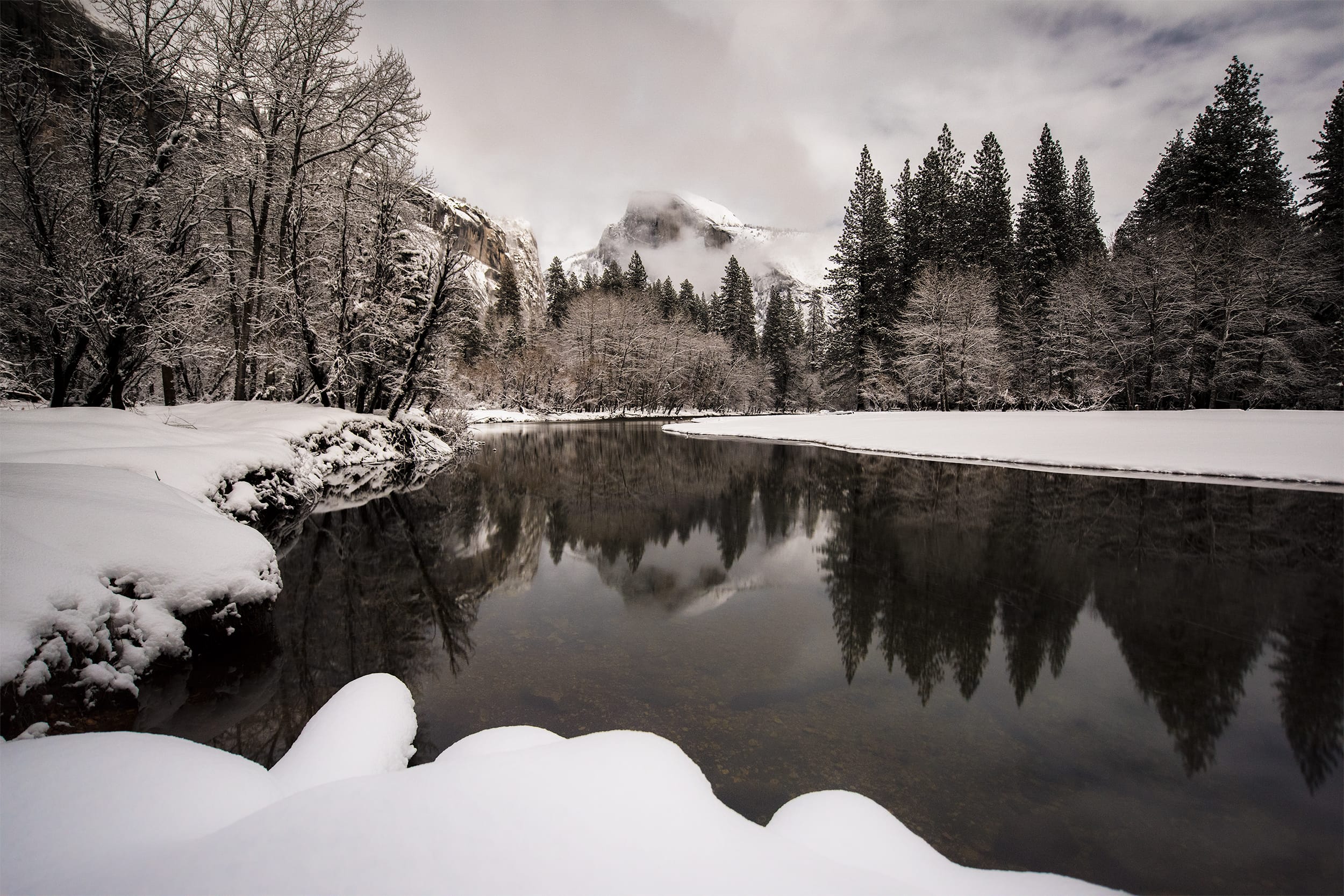 Half Dome Reflections