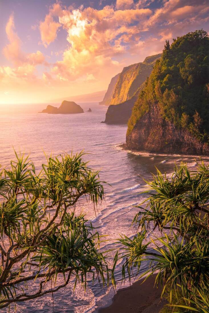 A GOOD DAY Hawaii購入　 アート　2枚セット Tuesday Morning Walk Keawakapu Beach (Maui Hawaii) - Original Oil